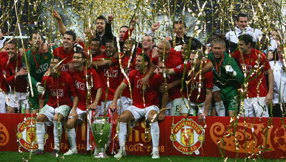 Box Manchester United 2007-2008 winners Celebration corinthian 1553