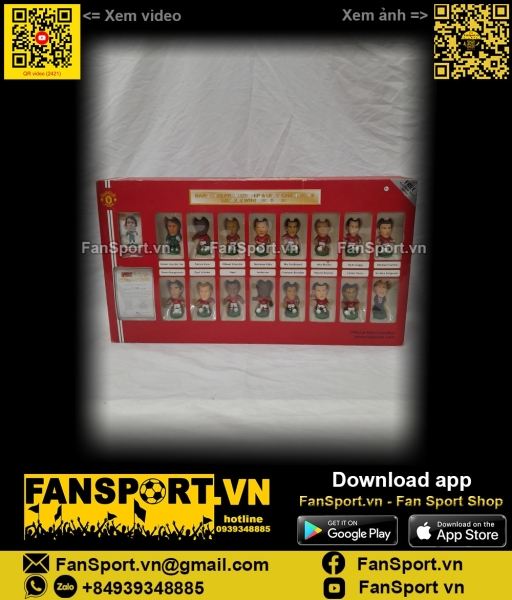 Box Manchester United 2007-2008 winners Celebration corinthian 0469