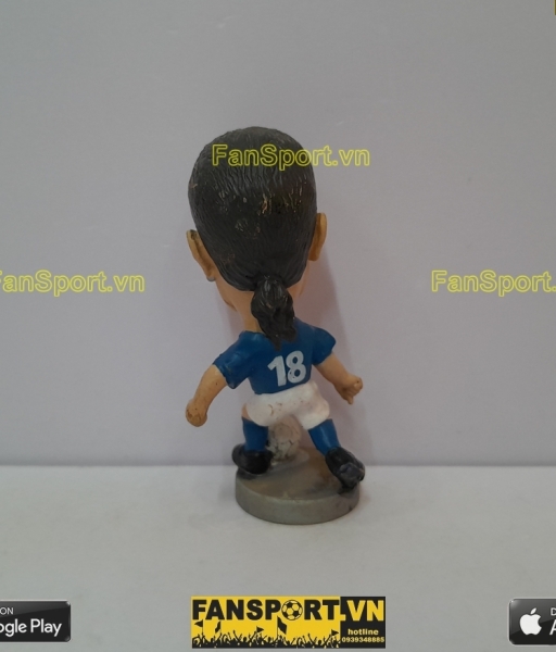 Tượng Roberto Baggio 18 Italy 2000-2001-2002 home blue pocket sport