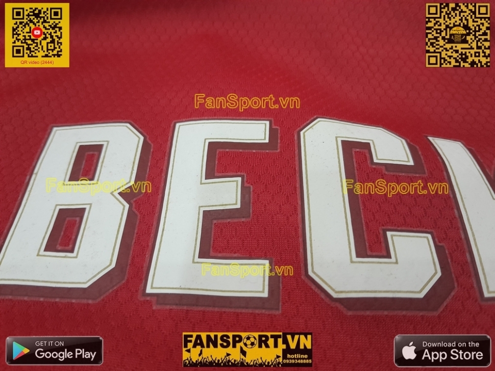 Áo đấu Beckham Manchester United Treble 1999 Reunion home shirt ED7386