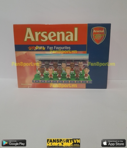Bộ tượng Arsenal 2003-2004 Premiership Champion Fan Favourites Prostar
