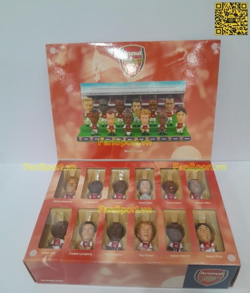 Bộ tượng Arsenal 2003-2004 Premiership Champion Fan Favourites Prostar