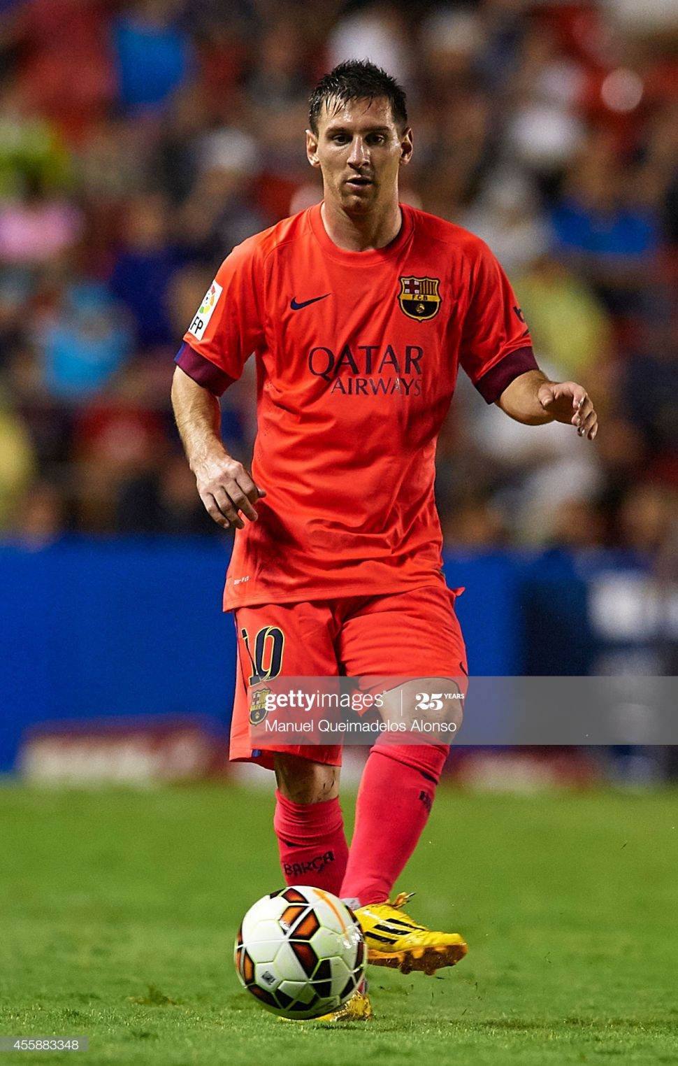 Áo đấu Barcelona 2014-2015 away shirt jersey orange