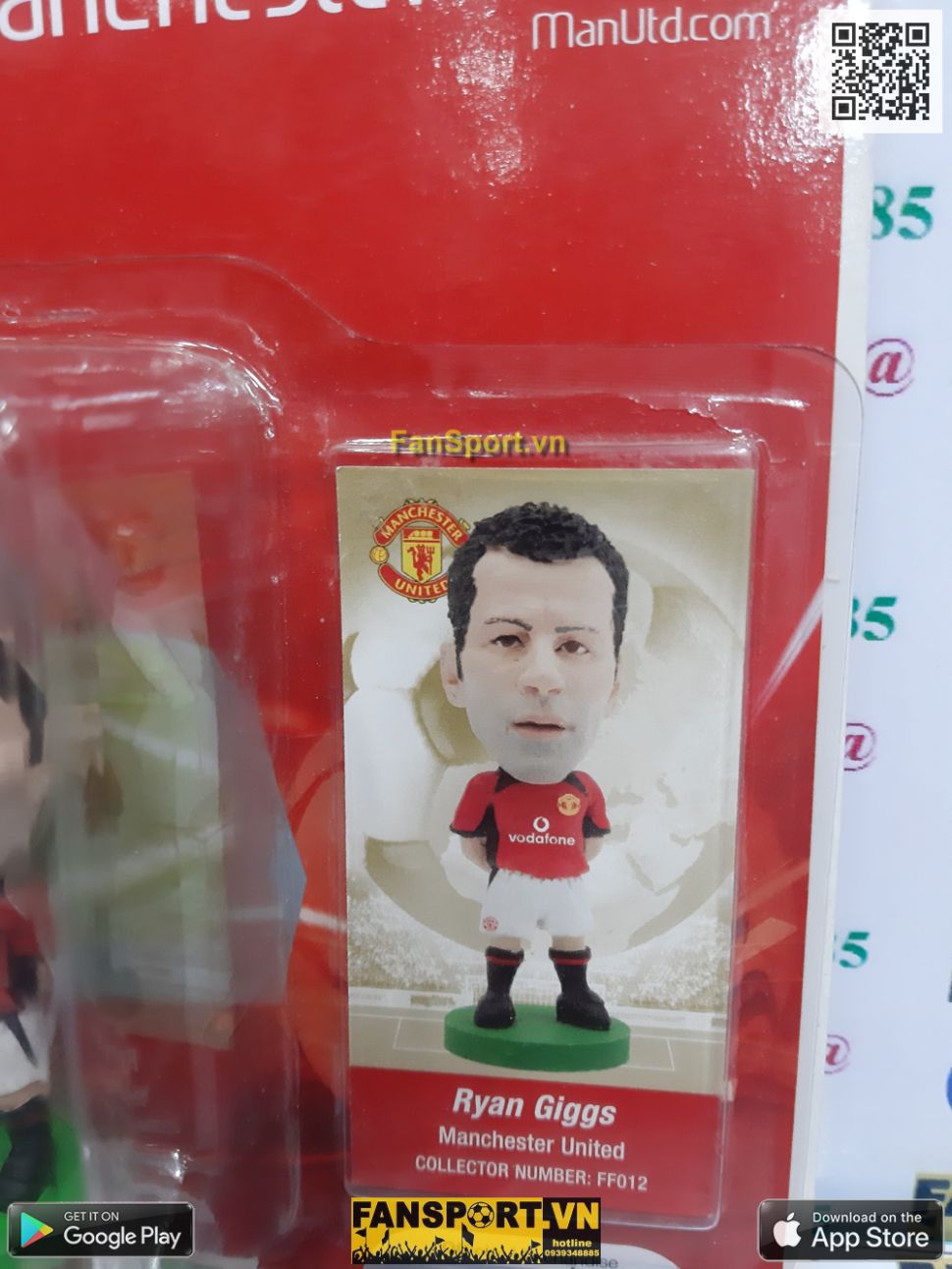 Tượng Giggs 11 Manchester United 2002-2004 home fan favourites FF012