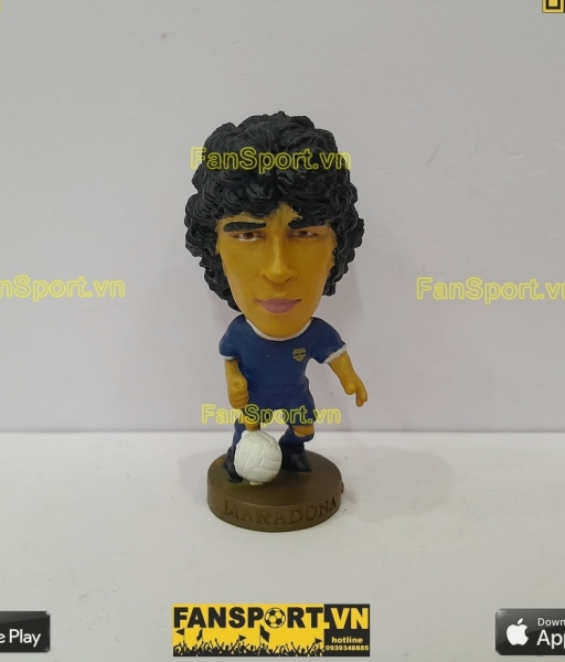 Tượng Diego Maradona 10 Argentina 1986 world cup away corinthian CG235