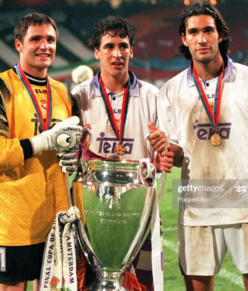 1998 Champion League Real Madrid gold medal final huy chương vô địch