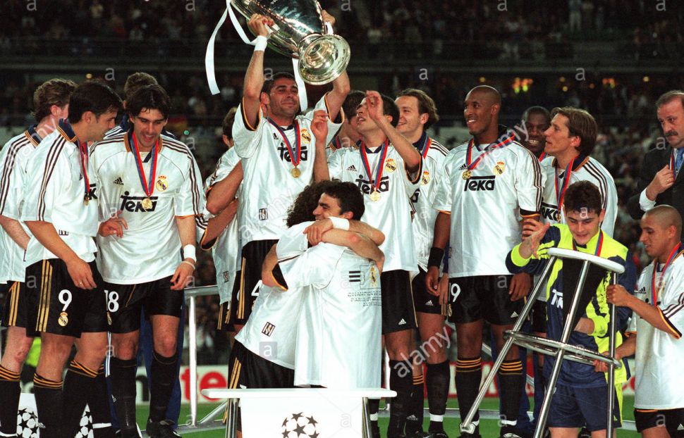 2000 Champion League Real Madrid gold medal final huy chương vô địch
