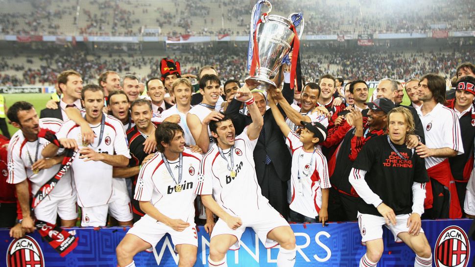 2007 Champion League AC Milan gold medal final huy chương vô địch