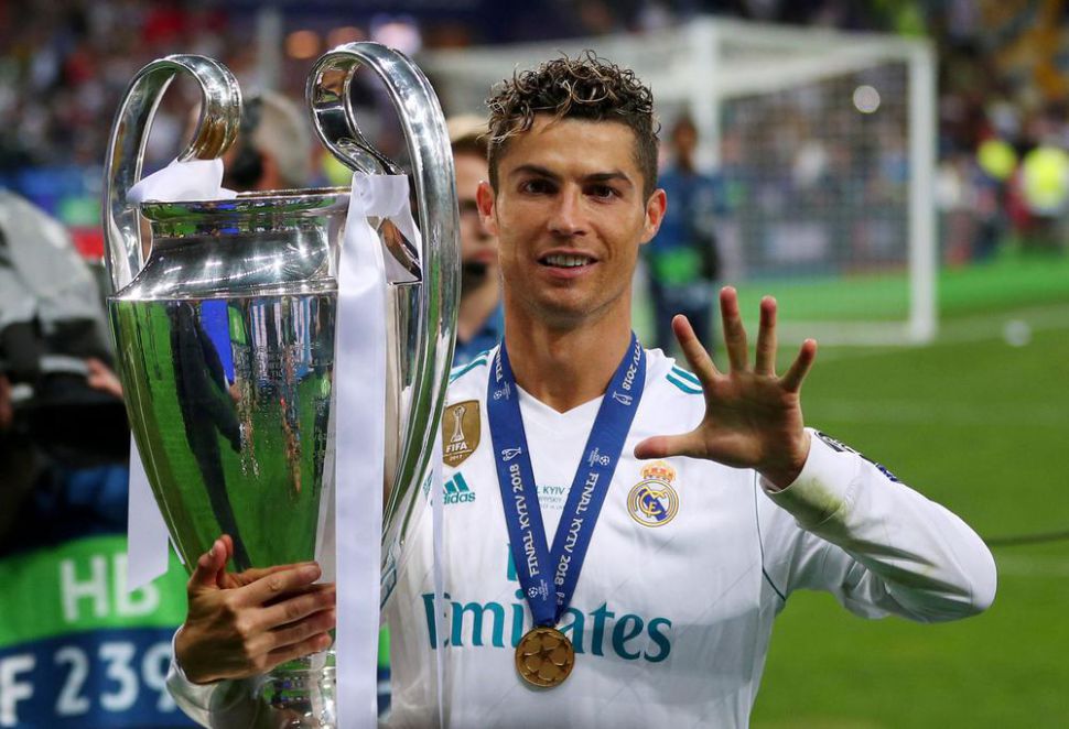 2018 Champion League Real Madrid gold medal final huy chương vô địch