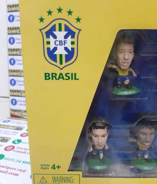 Bộ tượng Brazil World Cup 2014 soccerstarz box set figures 2015