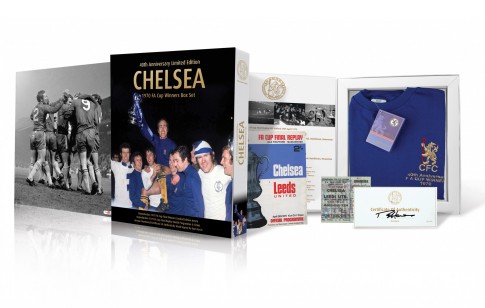 Box Chelsea 1970 FA Cup Winner 40th anniversary shirt jersey Harrís