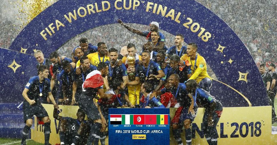 2018 World Cup Russia France gold medal final huy chương vô địch