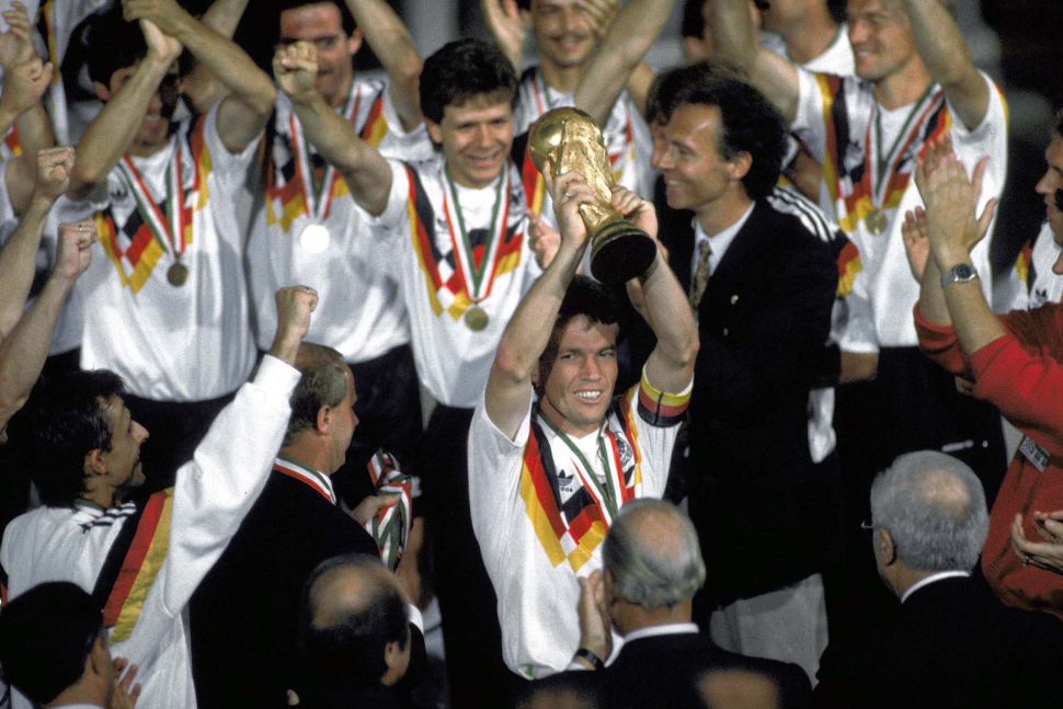 Áo đấu Germany 1988-1990 World Cup Euro home shirt jersey white