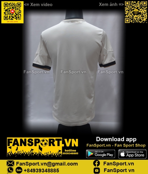Áo đấu Germany World Cup 2010 home shirt jersey white 2011 2012 P41474