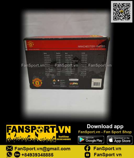 Box Manchester United 2004-2005-2006 corinthian set limited pack