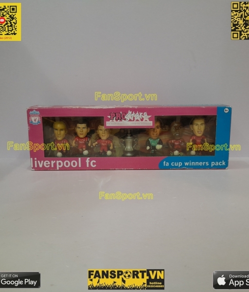 Box Liverpool 2006 FA Cup Hyypia Riise Gerrard Cisse Crouch Reina