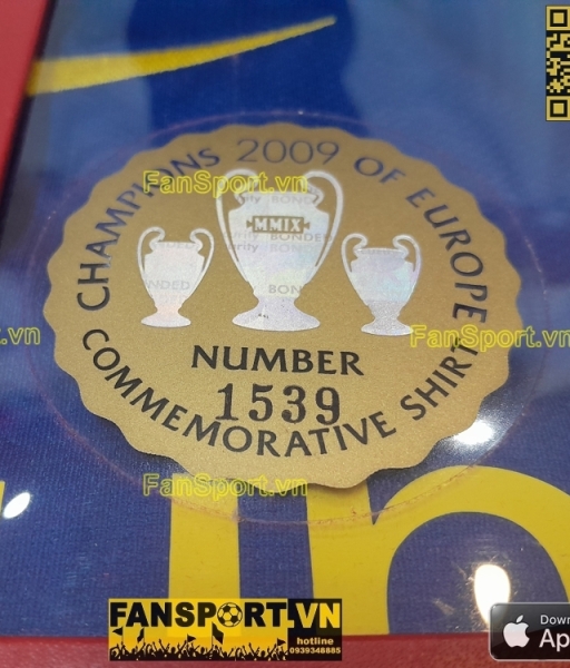 Box Barcelona Champion League Winner 2009 jersey shirt 286784 Nike