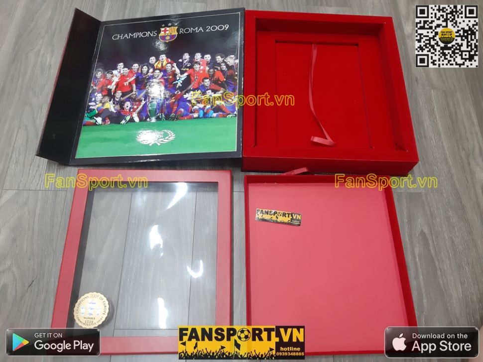 Box shirt Barcelona Champion League Winner 2009 jersey limited 1539