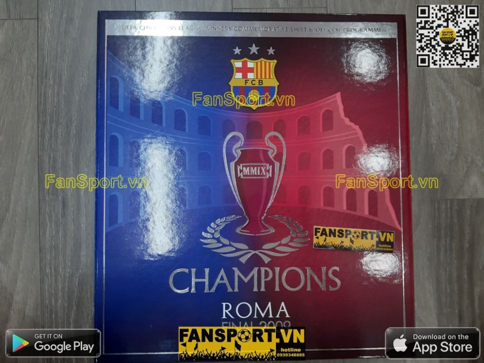 Box shirt Barcelona Champion League Winner 2009 jersey limited 1539