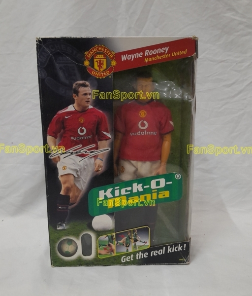 Tượng Rooney 8 Manchester United 2004-2006 home Kick-O-Mania figures