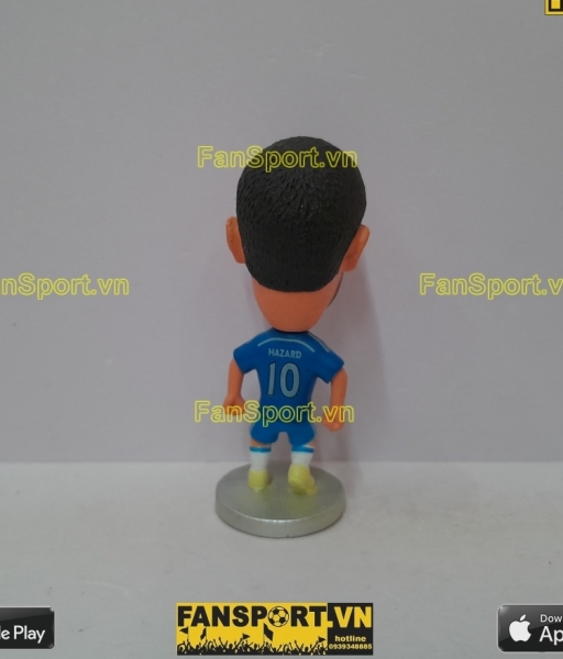 Tượng cầu thủ Eden Hazard 10 Chelsea 2014-2015 home blue kodoto