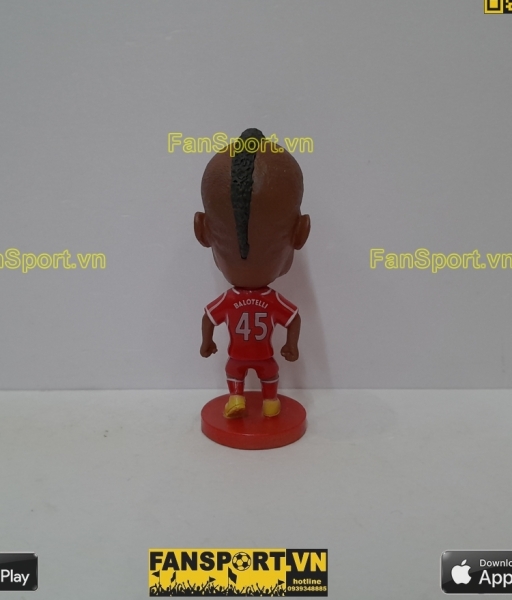 Tượng Mario Balotelli 45 Liverpool 2014-2015 home red kodoto