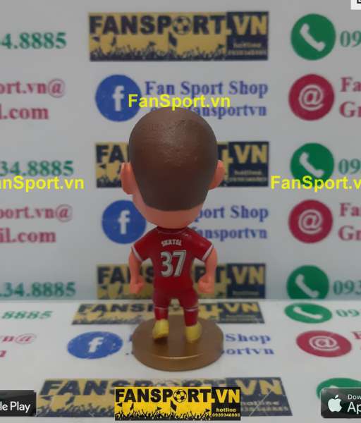 Tượng Martin Skrtel 37 Liverpool 2014-2015 home red kodoto