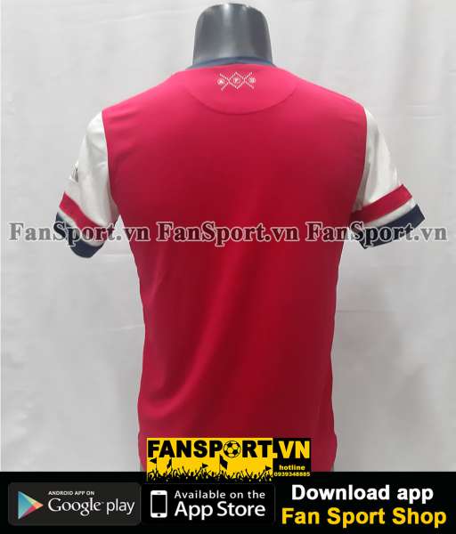 Áo đấu Arsenal FA Cup Final 2014 home shirt jersey red 2012 2013