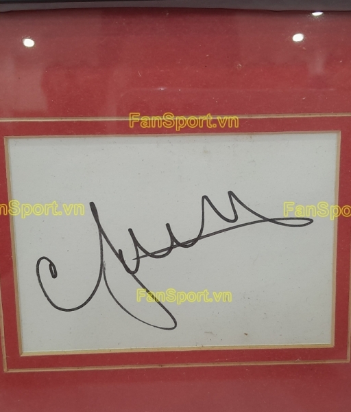 Ảnh chữ ký tay Nicky Butt Manchester United signed hand photo