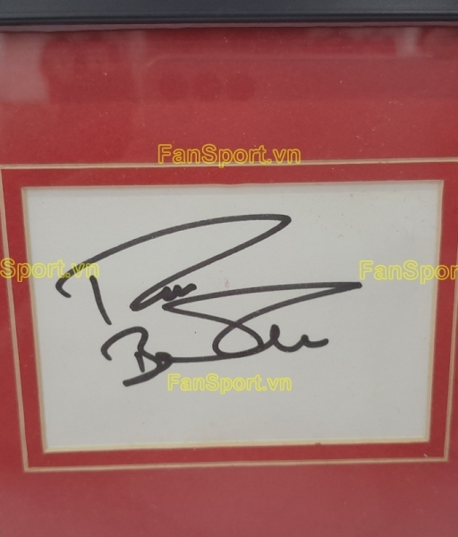 Ảnh chữ ký tay Russell Beardsmore Manchester United signed hand photo