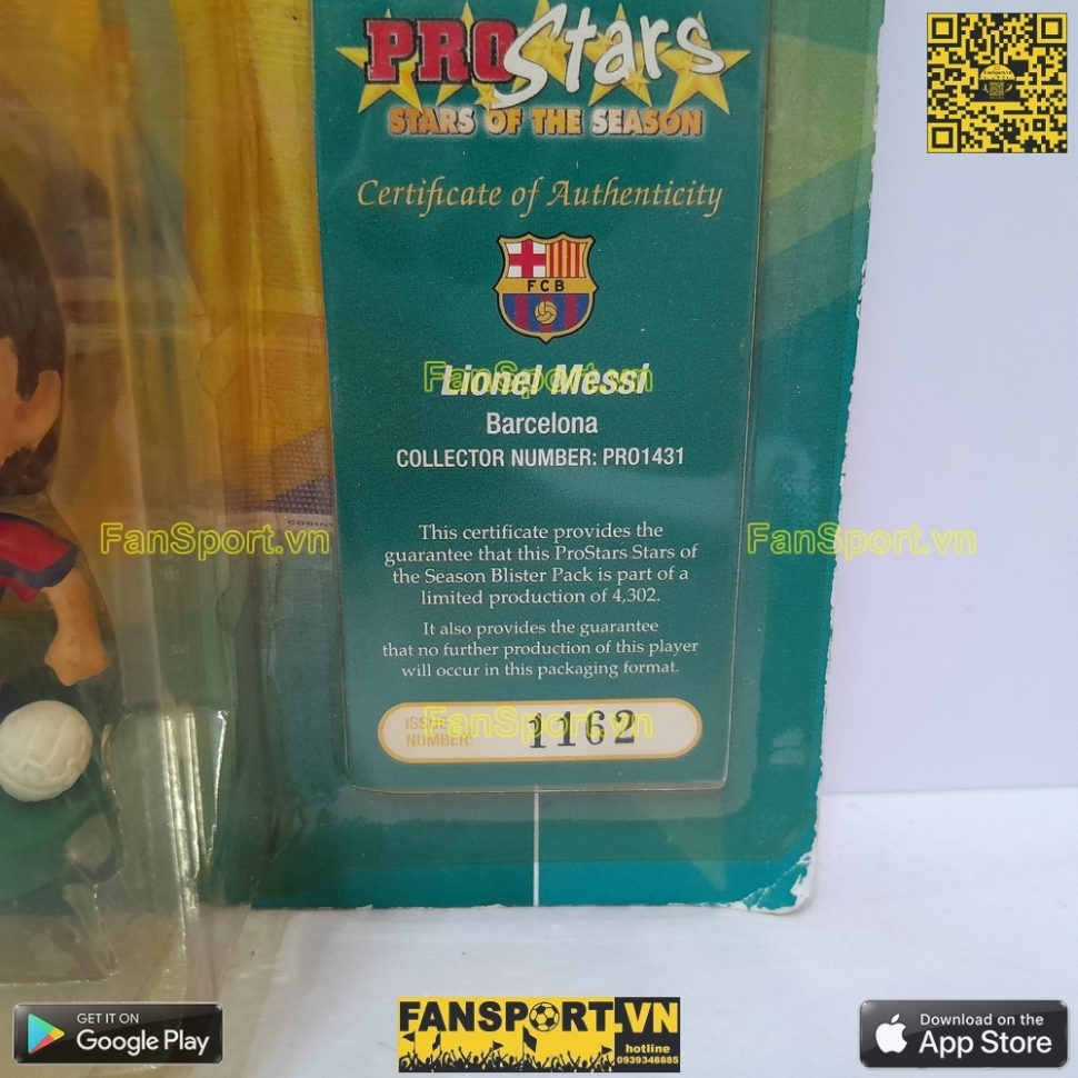Tượng Messi Barcelona 2005-2006 home corinthian PRO1431 blister 1162