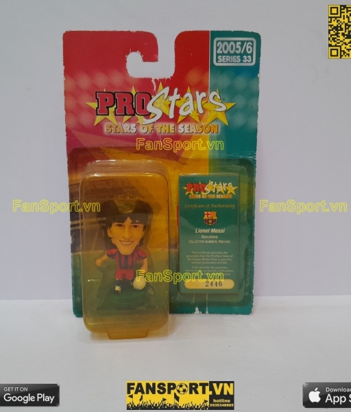 Tượng Messi Barcelona 2005-2006 home corinthian PRO1431 blister 2446