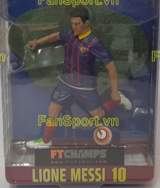 Tượng Messi Barcelona 2017 2018 home FT Champs 15cm action figure