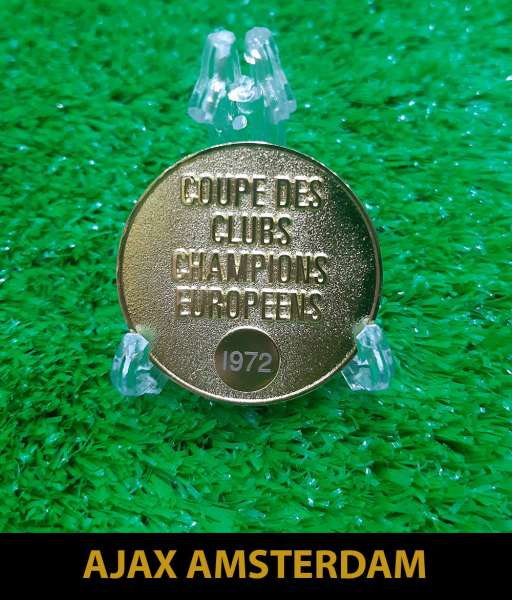 1972 Ajax Amsterdam European Cup gold medal final huy chương 1971