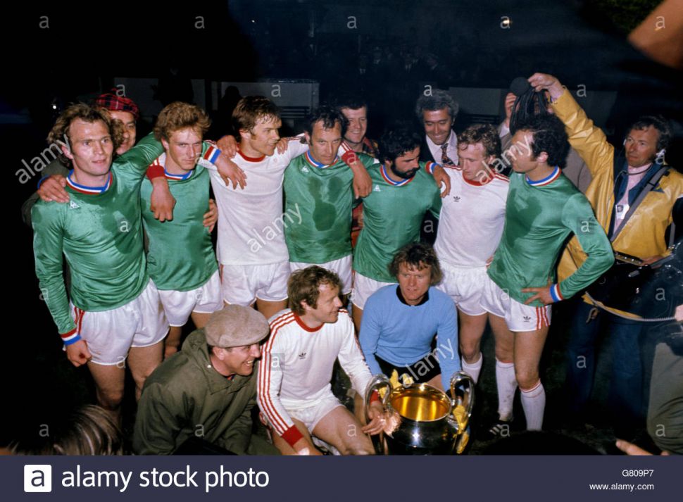 1976 Bayern Munich European Cup gold medal final huy chương 1975