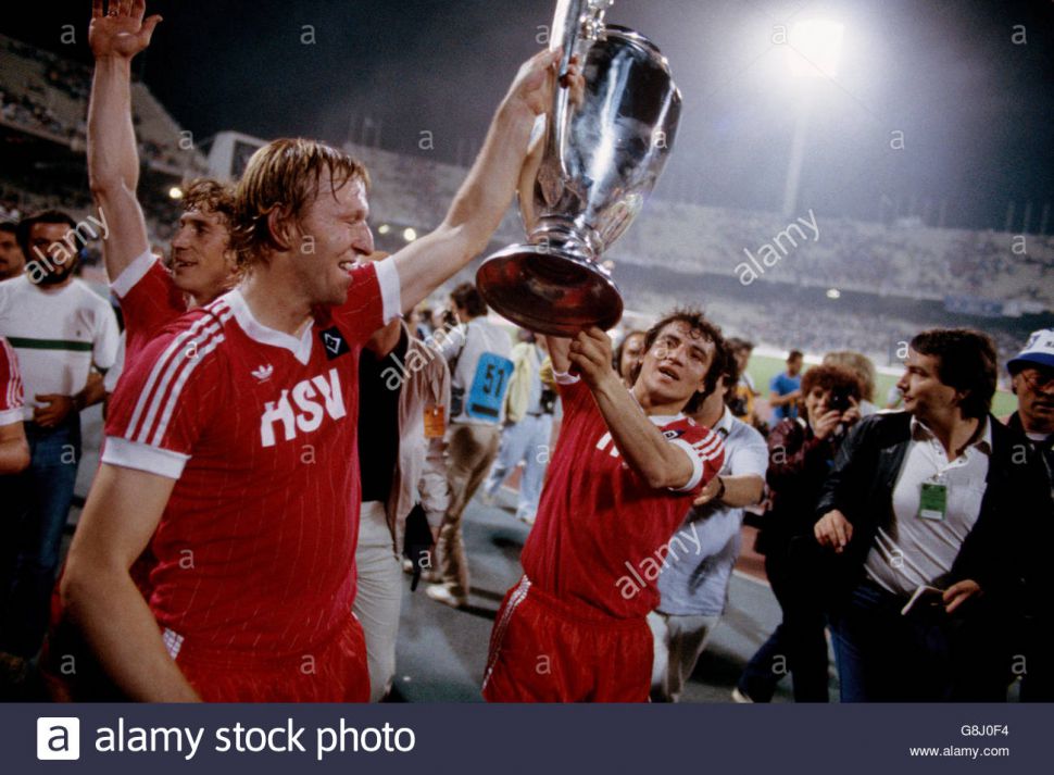 1983 Hamburger SV European Cup gold medal final huy chương 1982