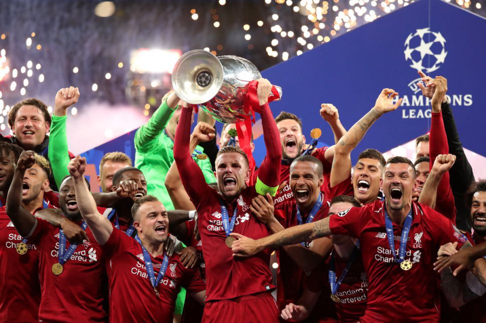 Box áo Liverpool Champion League Final 2018-2019 home shirt red BNWT