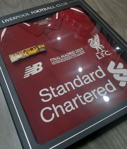Box áo Liverpool Champion League Final 2018-2019 home shirt red BNWT