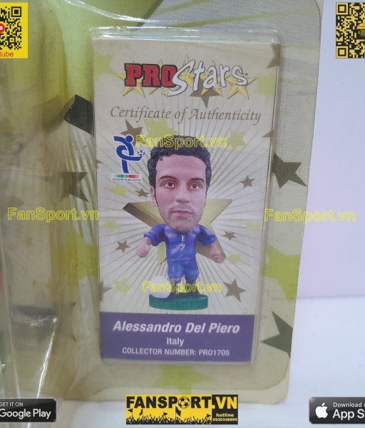 Tượng Del Piero Italy 2006 World Cup corinthian classic PRO1705
