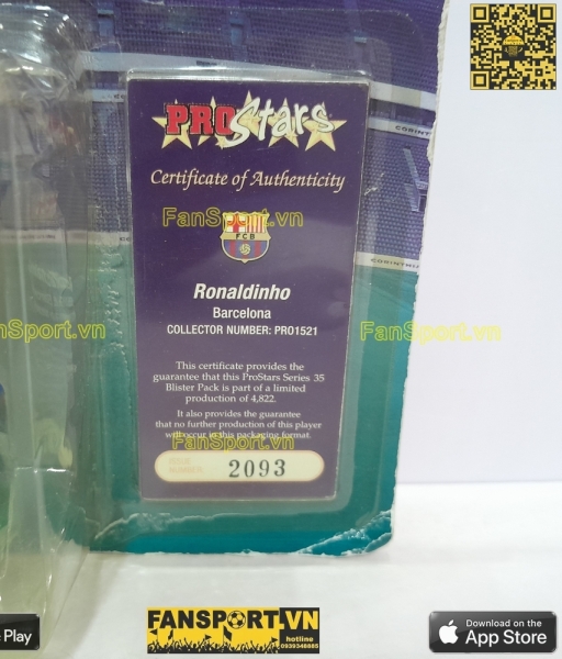 Tượng Ronaldinho Barcelona 2006 2007 home corinthian PRO1521 prostars