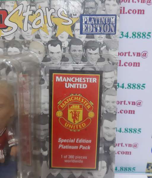 Set Manchester United 1998-1999-2000 home corinthian Special blister