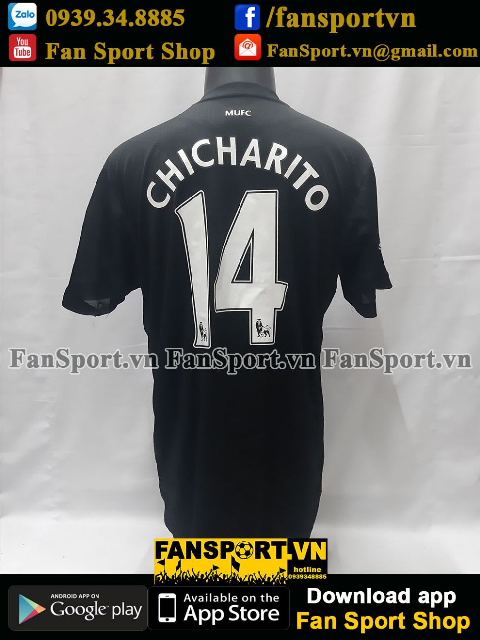 Manchester United 2011 Chicharito UCL final jersey