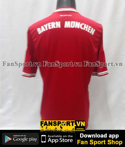 Áo Bayern Munich UEFA Super Cup 2013 home shirt jersey 2014 red