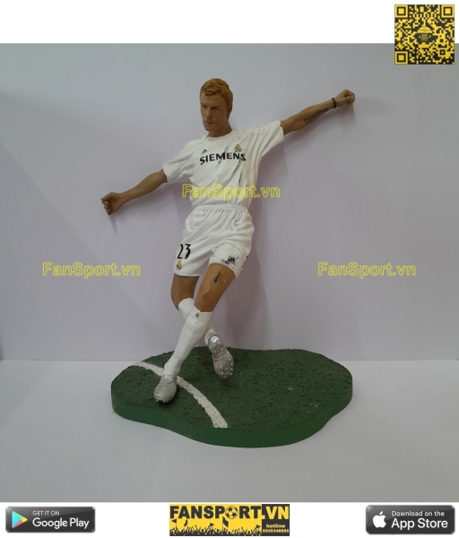 Tượng Beckham Real Madrid 2005-2006 home FT Champs 12inch 30cm figure