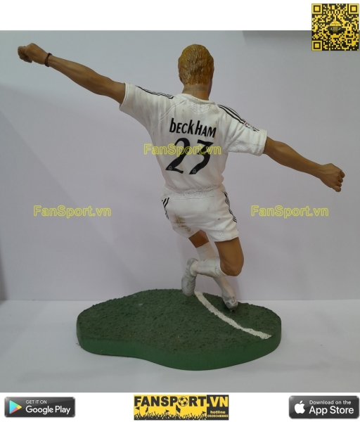 Tượng Beckham Real Madrid 2005-2006 home FT Champs 12inch 30cm figure