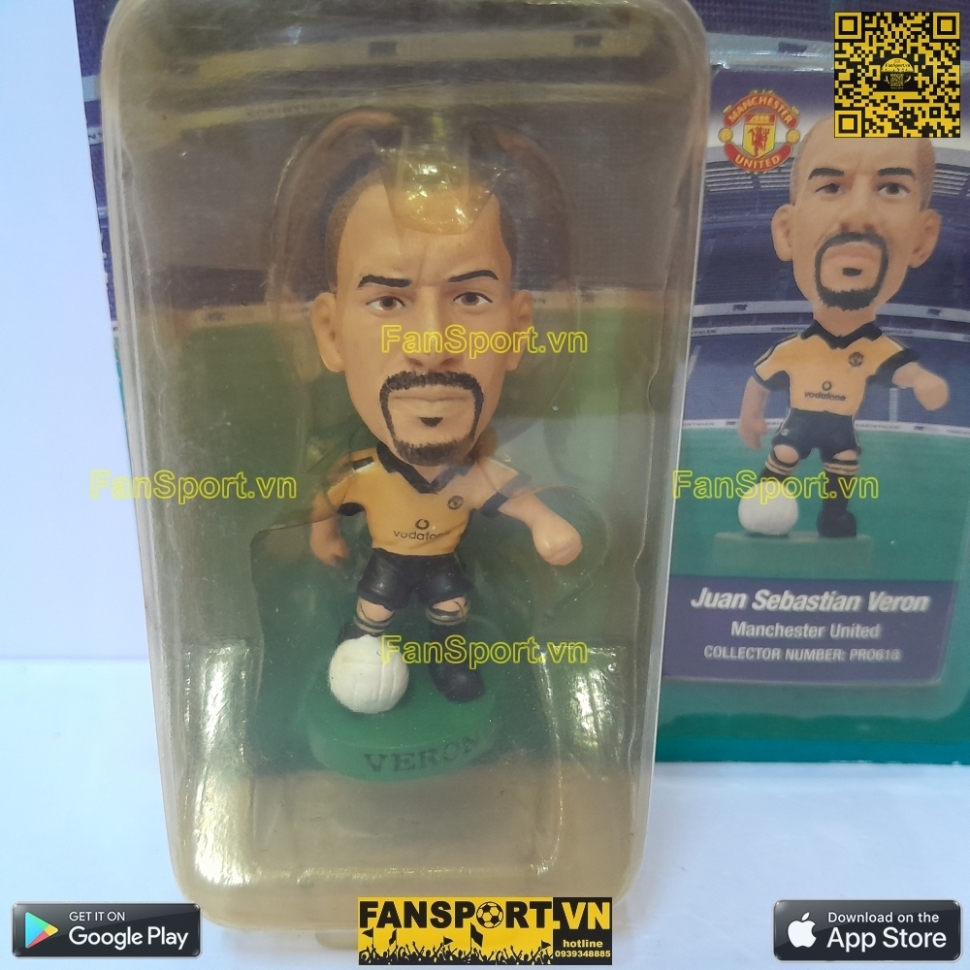 Tượng Veron 4 Manchester United 2001-2002 corinthian blister PRO618