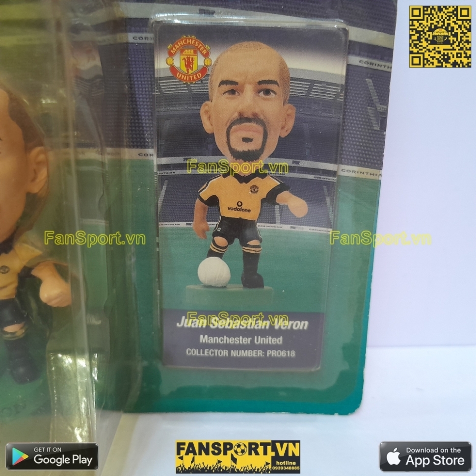 Tượng Veron 4 Manchester United 2001-2002 corinthian blister PRO618