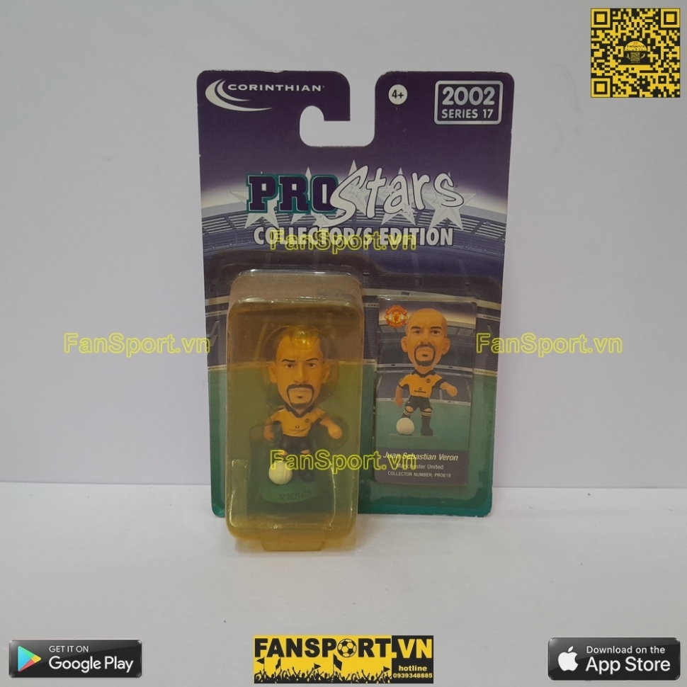 Tượng Veron 4 Manchester United 2001-2002 corinthian blister PRO618
