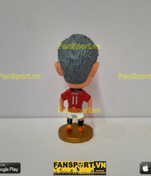 Tượng Ryan Giggs 11 Manchester United 2013-2014 home red kodoto