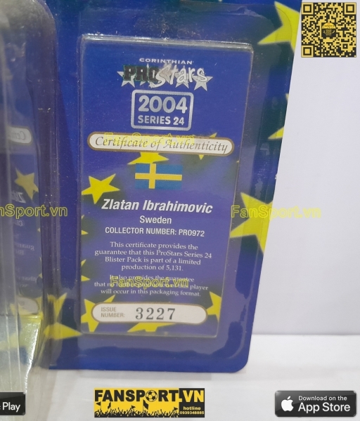 Tượng Ibrahimovic 17 Sweden 2003 2005 home corinthian PRO972 blister